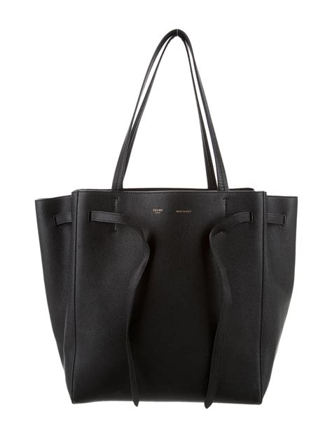 celine cabas phantom black|celine horizontal cabas handbags.